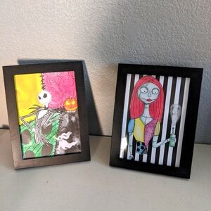 Disney Halloween Christmas Decor Portrait Frame Wall Decor Couples